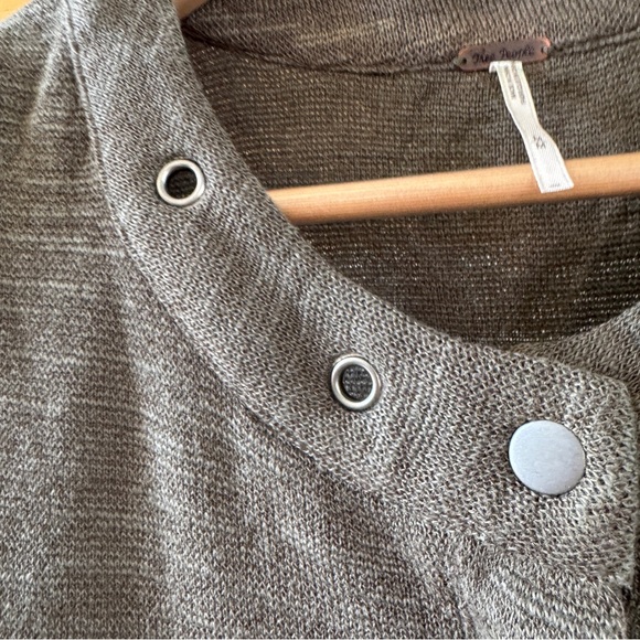 Free People Olive Knit Top - Picture 4 of 7